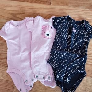 Girls newborn onsies